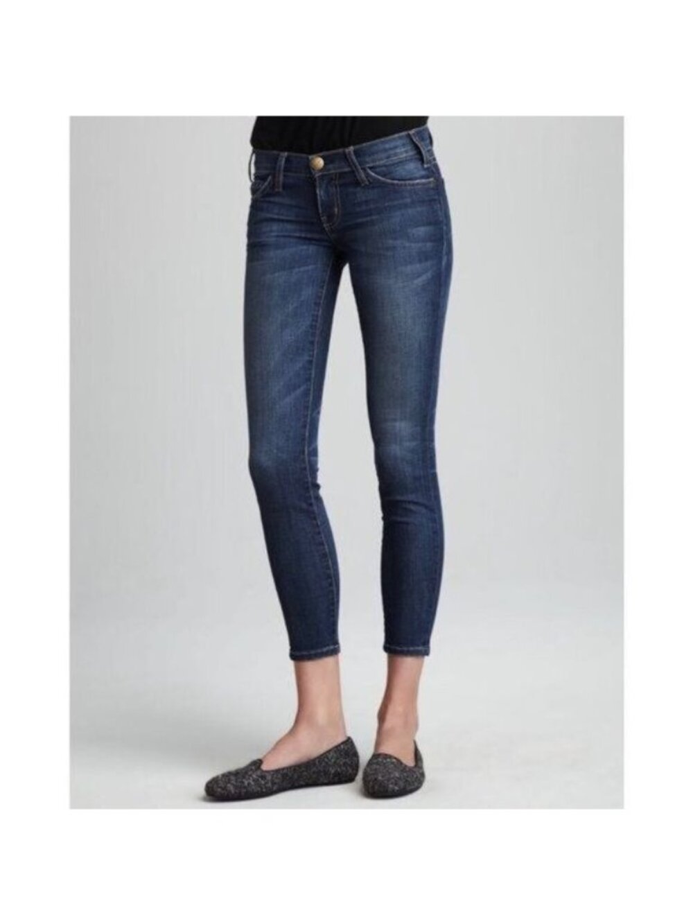 Current Elliott The Stiletto Townie skinny jeans mid rise 26